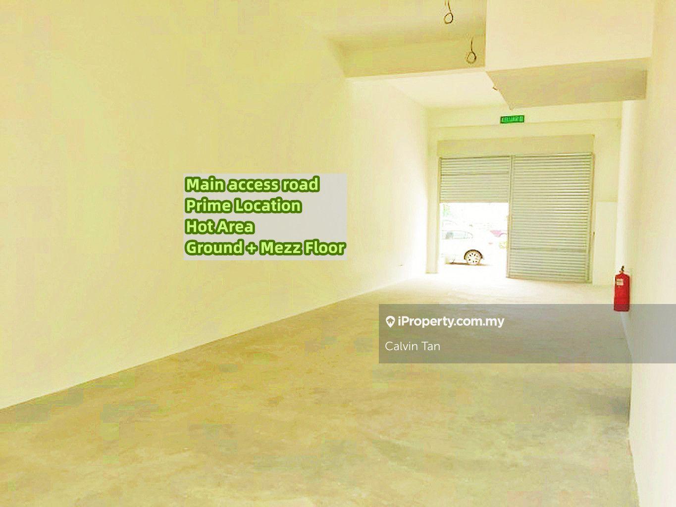 Ground and full Mezz floor, prime location, hot area, main access road