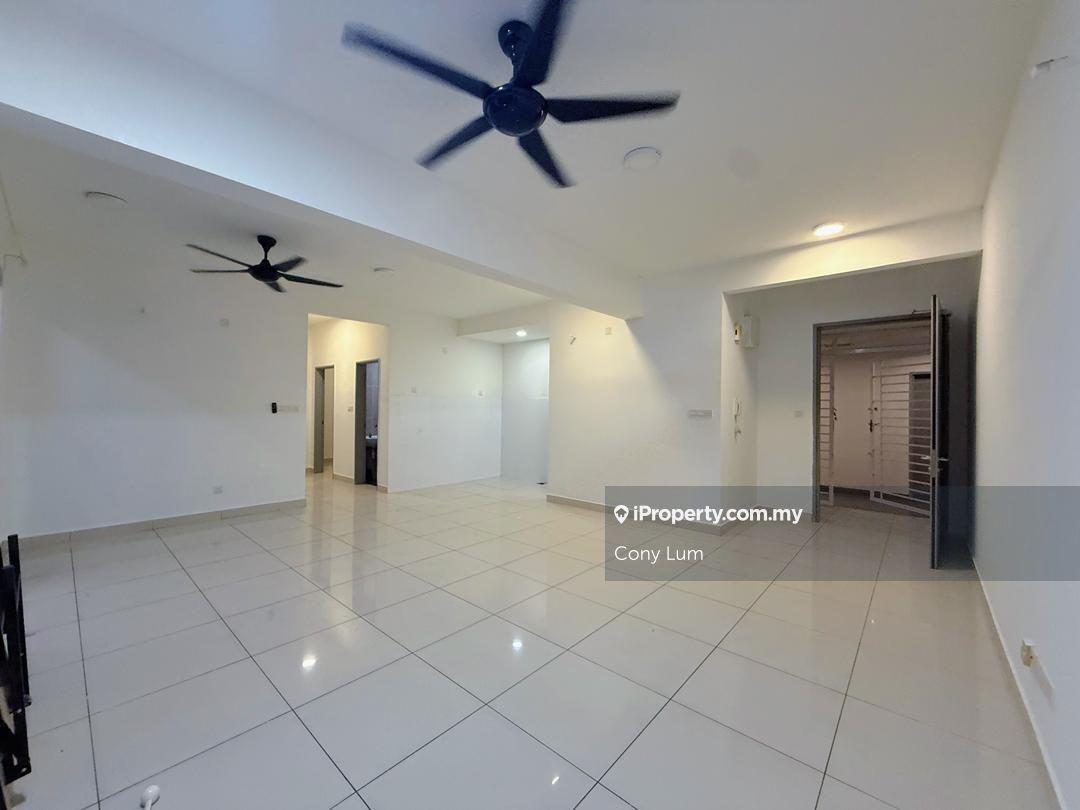 Partially furnished comes with lightning, fans, curtain, water heater