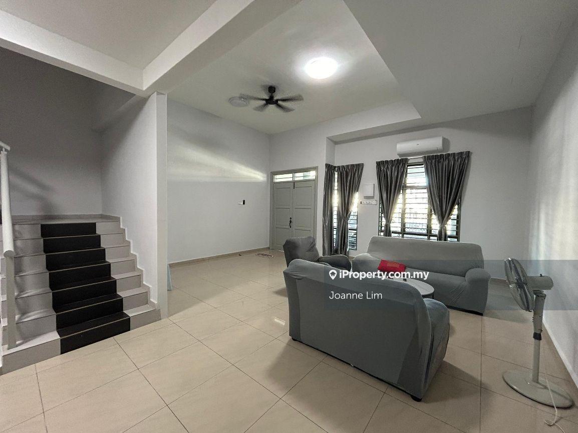 Gated Guarded Fully Furnished double storey Terrace at Air Keroh 