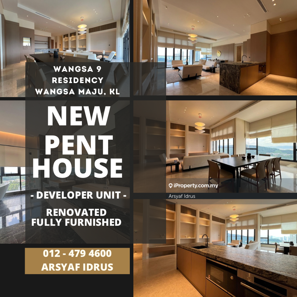 Brand New Penthouse Unit. Developer Unit. Renovated Furnished Unit.