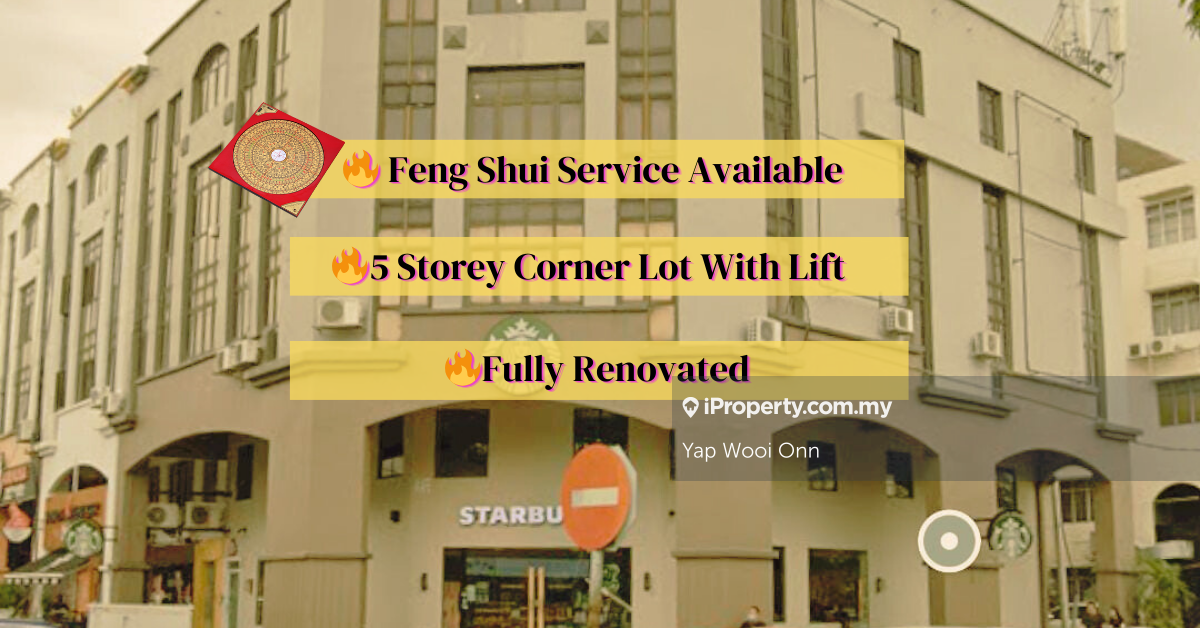 5 Storey Corner Lot Shop With Lift For Rent. Prime Area Of Kuchai
