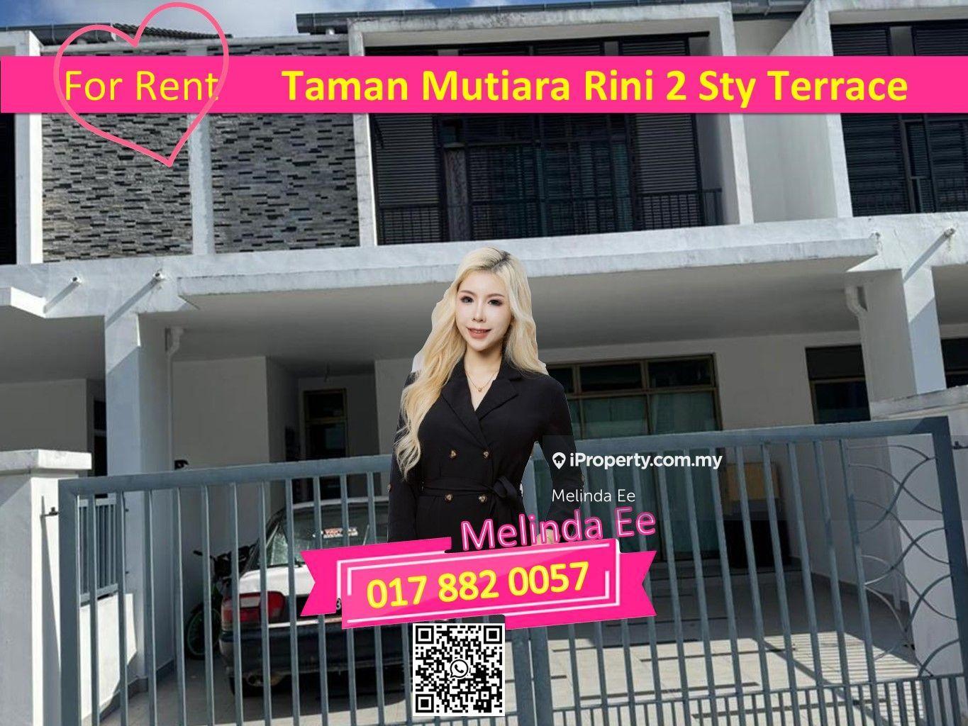 Skudai Taman Mutiara Rini Partial Furnished 2 Storey Terrace 3bed