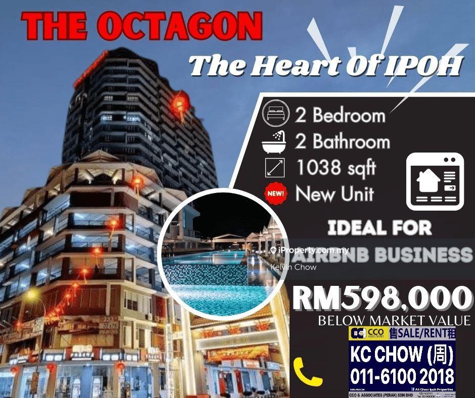 Ipoh Town Center The Octagon Condominium For Sale