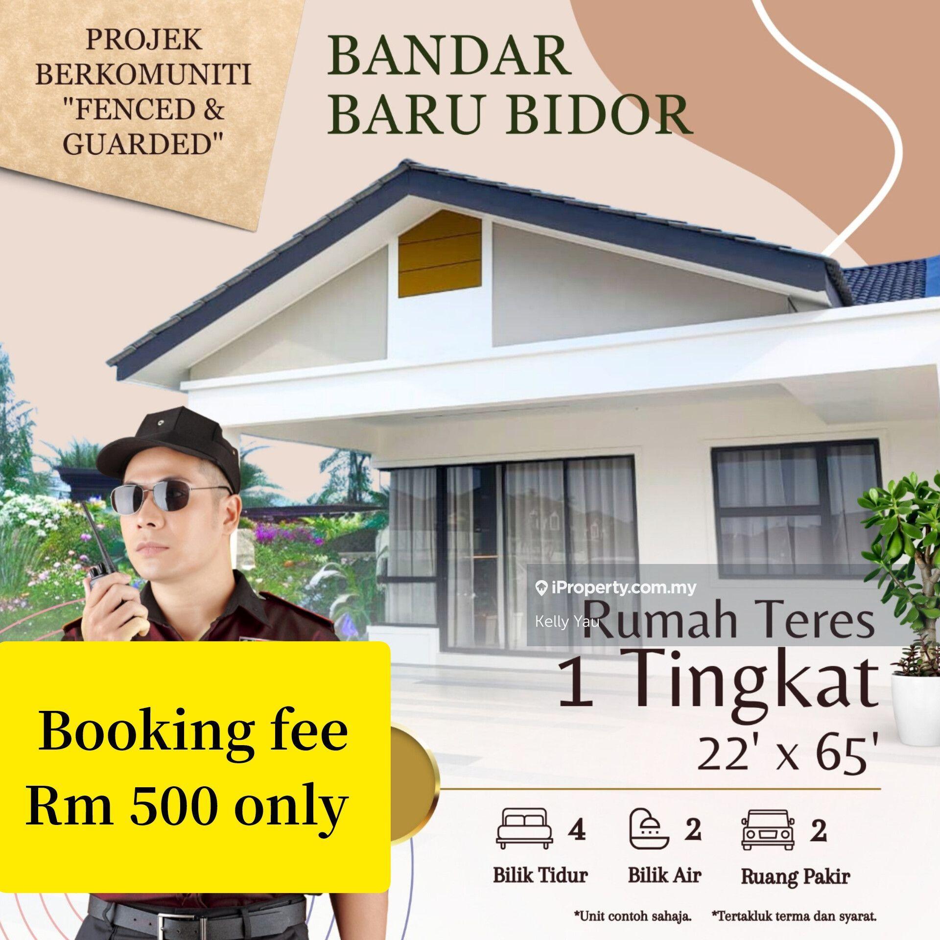 New Single Storey 22x65 Gated & Guarded at Bandar Baru Bidor