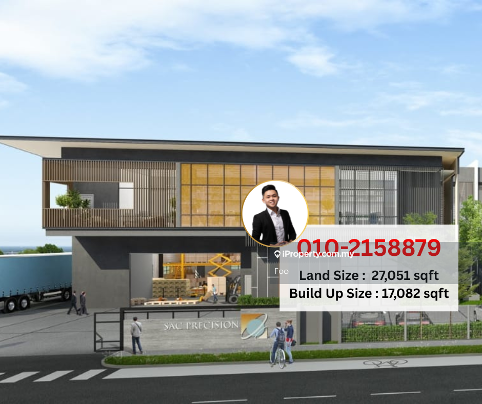 New Detached Factory Medium Industri Bandar Puncak Alam