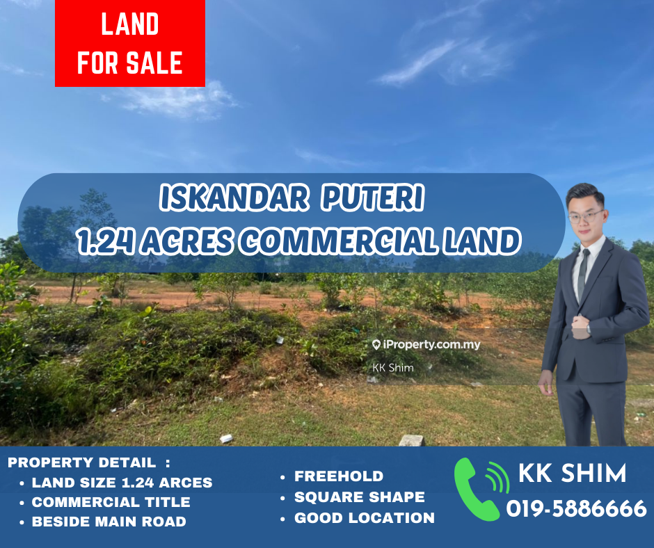 Iskandar Puteri 1.24 Acres Commercial Land High Traffic Good location