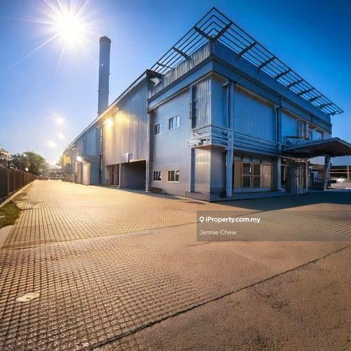 Pulau Indah industrial park 2.3 acres factory 1000amp with tenanted