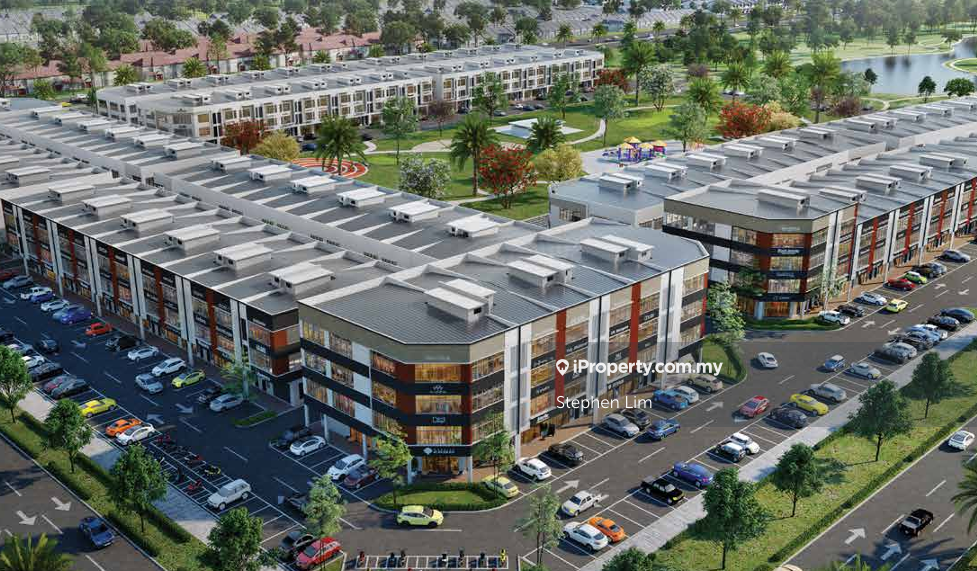 3 Storey Endlot Shoplot @ Emerald Business Park, Crest Austin