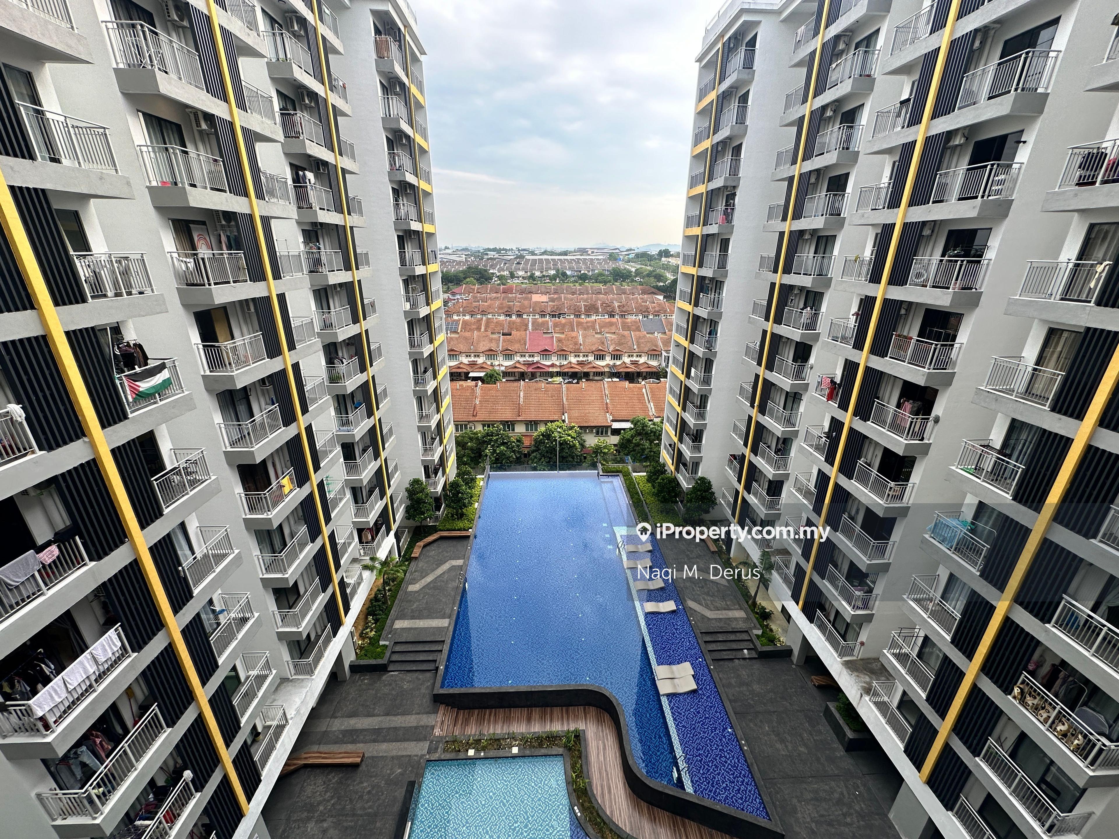 Fully Furnished Unit facing Pool (No Parking)