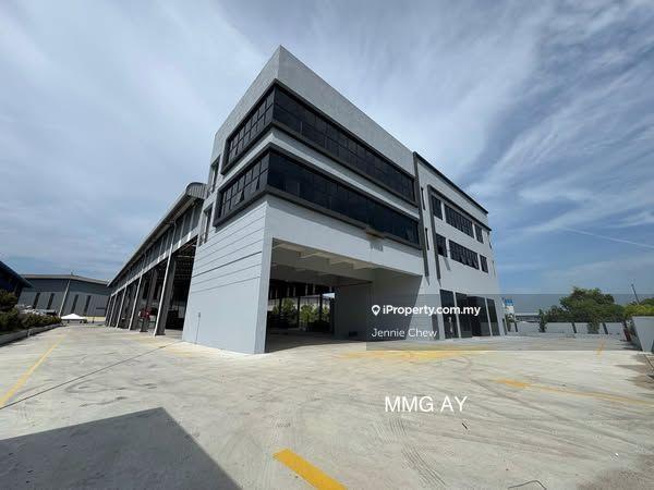Sungai kapar indah klang 3sty open concept detached factory w 400amp