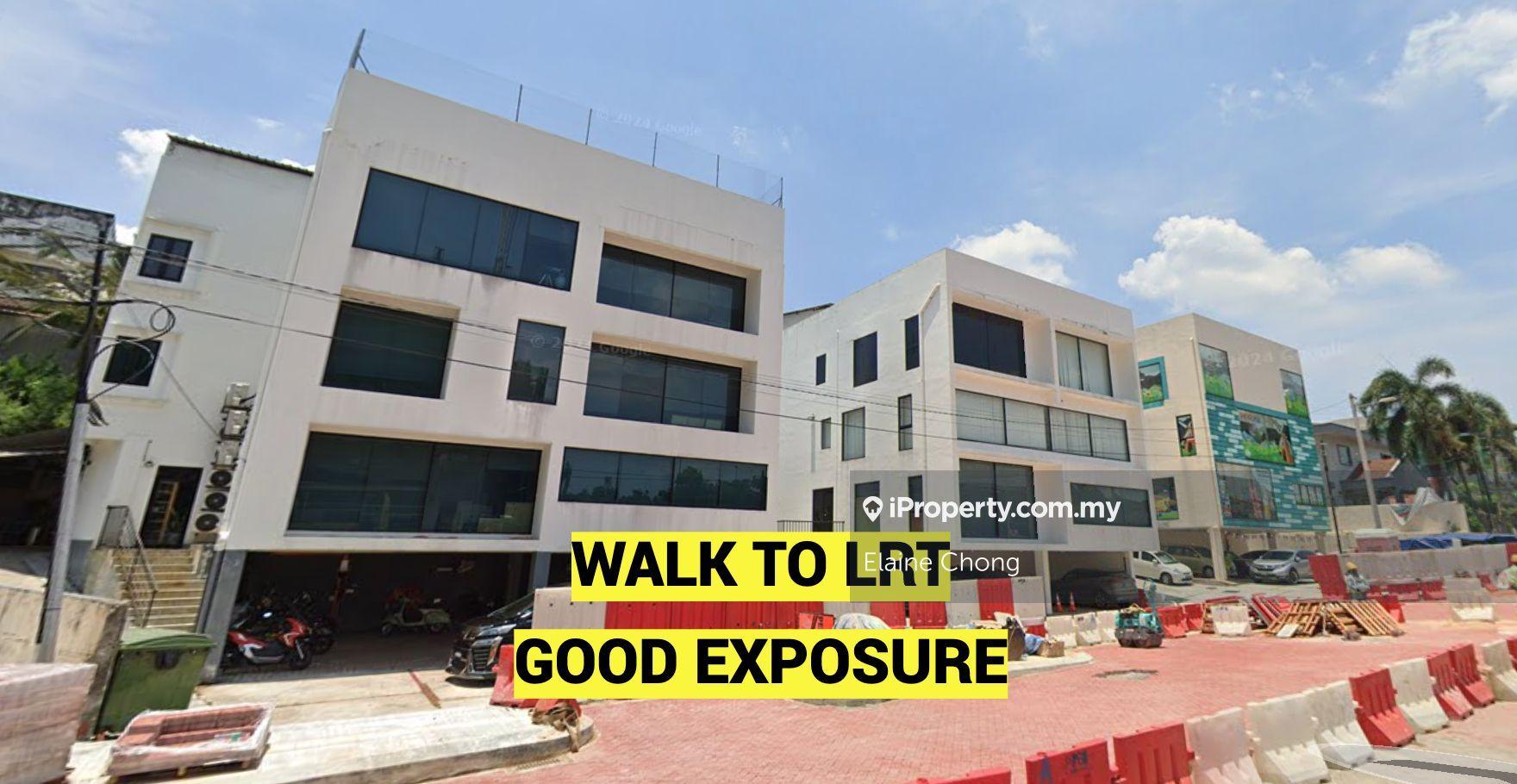 Walk to LRT. 3 storeys