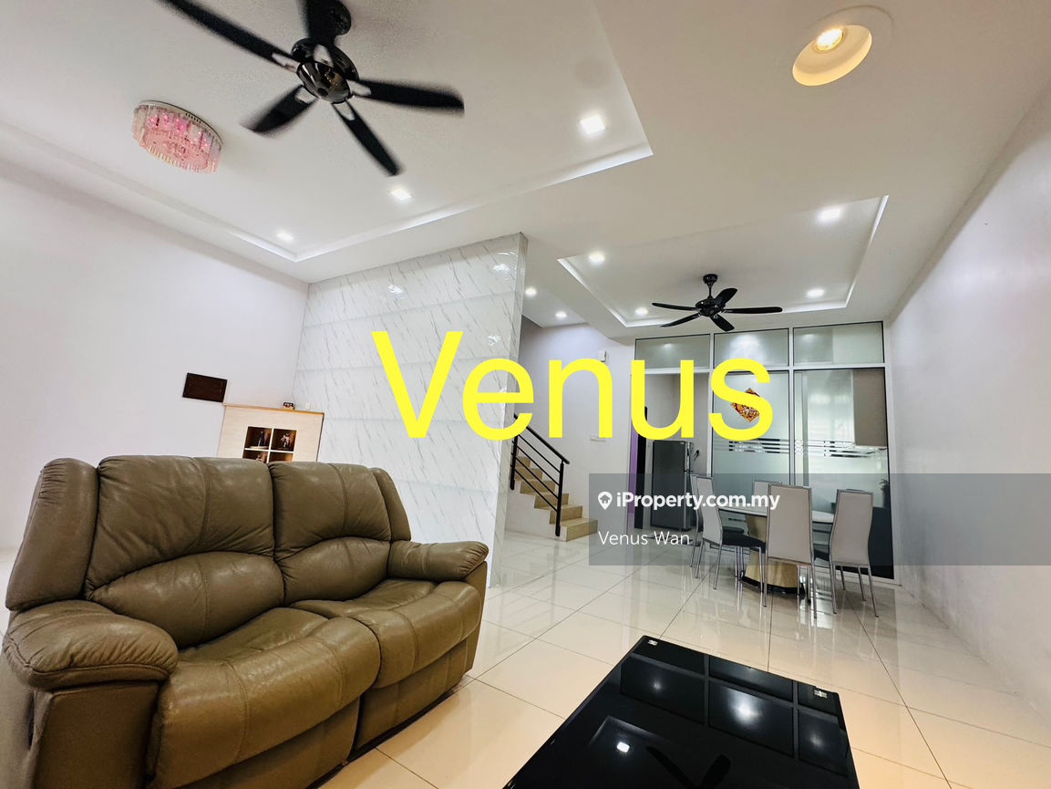 Gated 2 storey full furnished full renovation