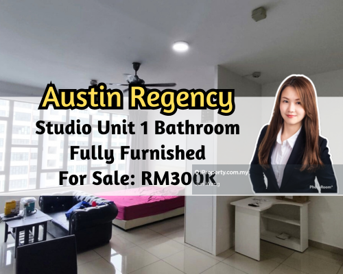 Austin Regency, Studio Unit, Fully Furnished, High Floor, 1 Car Park