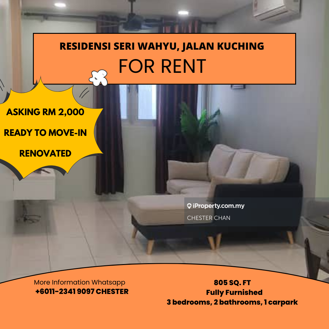 Residensi Seri Wahyu, Kepong, Jalan Kuching 