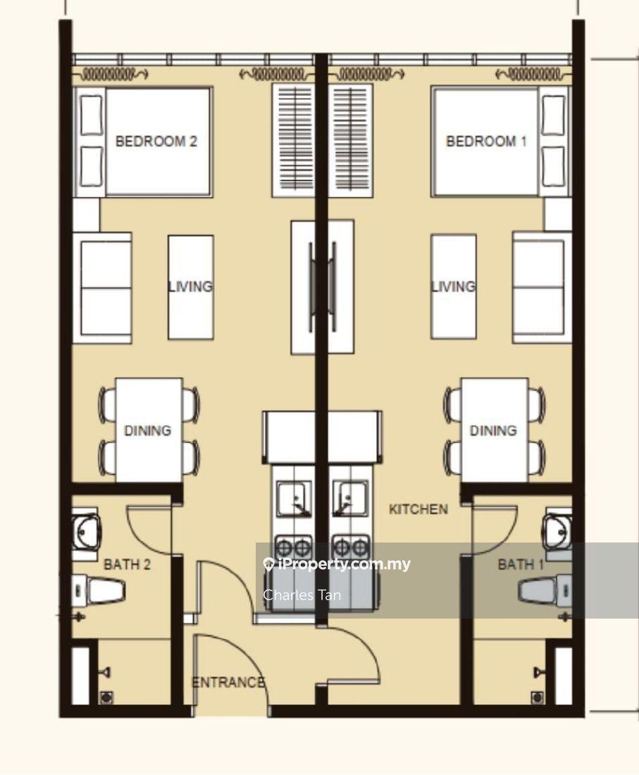 Unfurnished unit for sale 