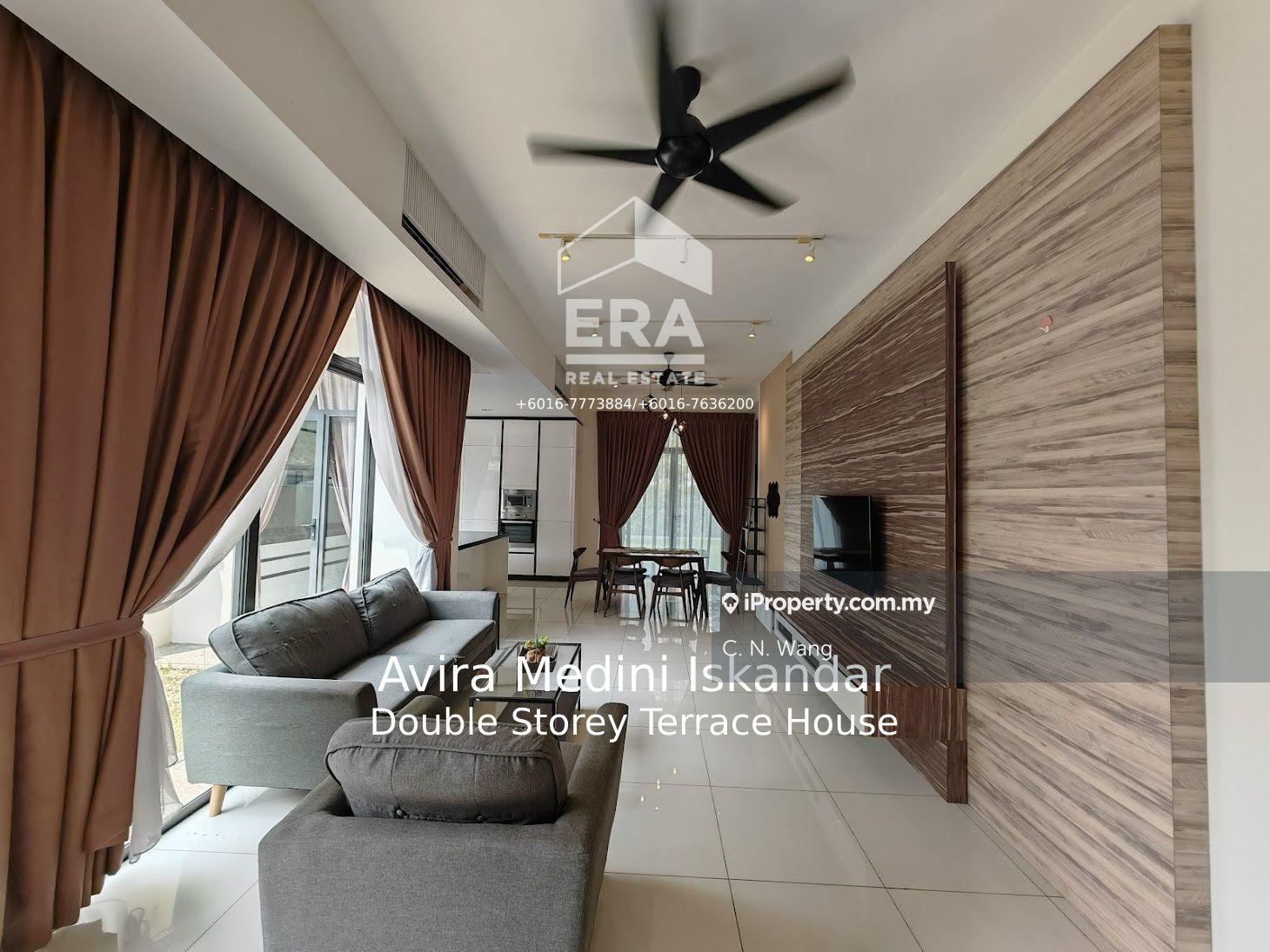 Sunway, Avira Medini Iskandar 2-Storey Terrace House for rent