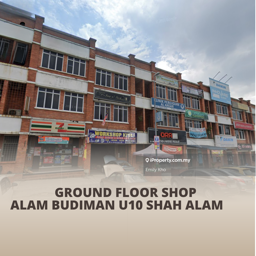 Ground Floor Alam Budiman Seksyen U10 Shah Alam