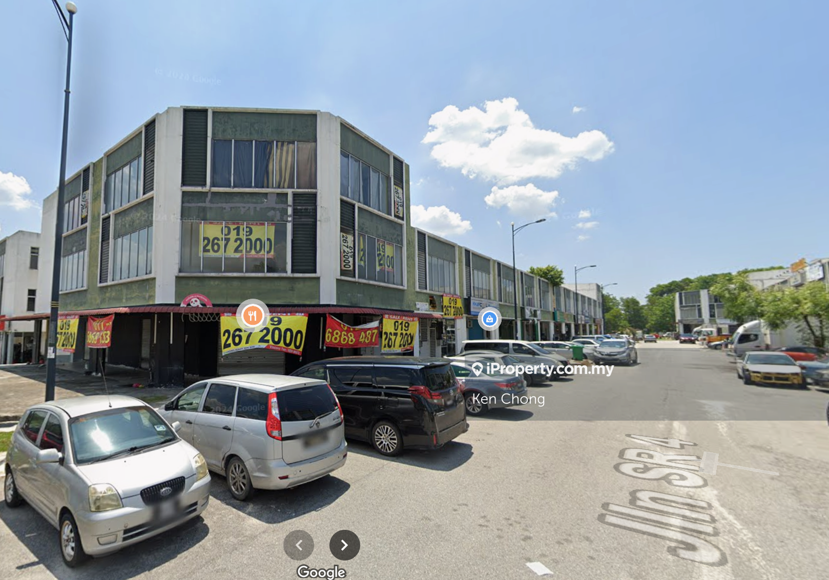 ROI 7%, 3sty Corner shop office for sale. Call us for more details