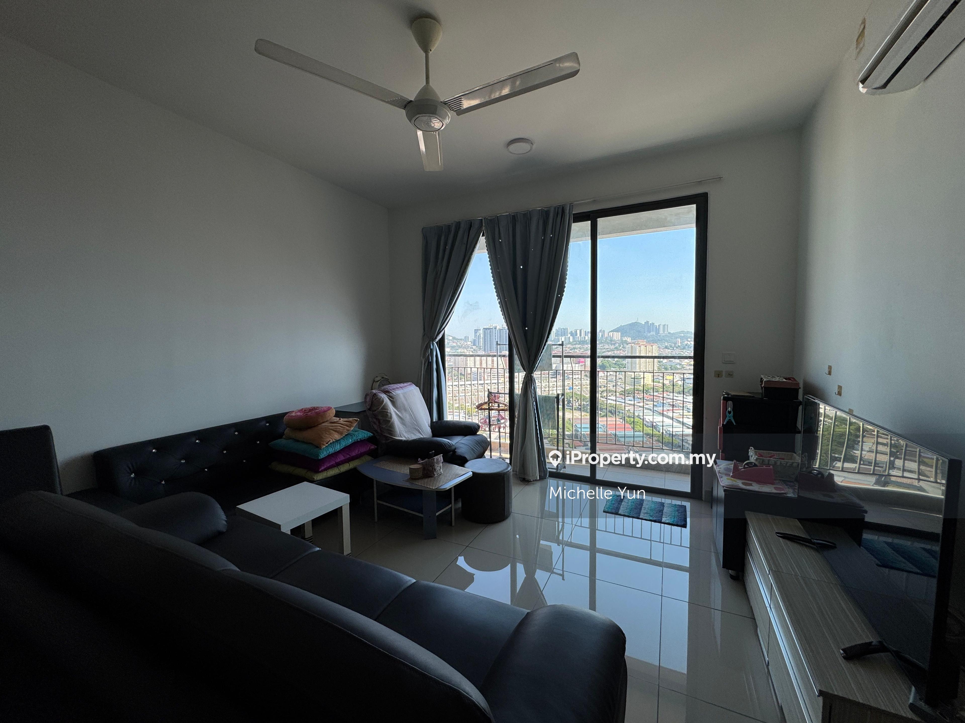 Fully furnished,facing kl city view unblocked,ready now,3r2b,2cp,acces