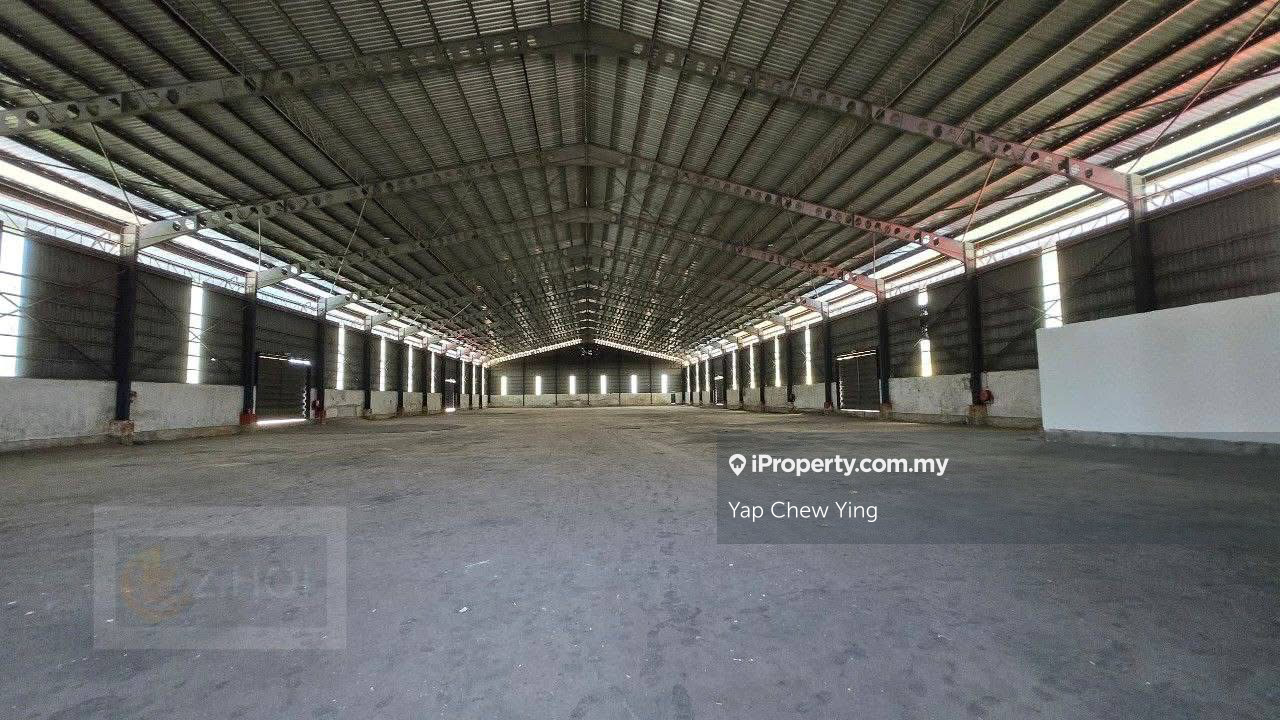 Cheap Rm1.30psf! 2.3acre! 600amp! Cf! Detached Factory Telok Gong Klan