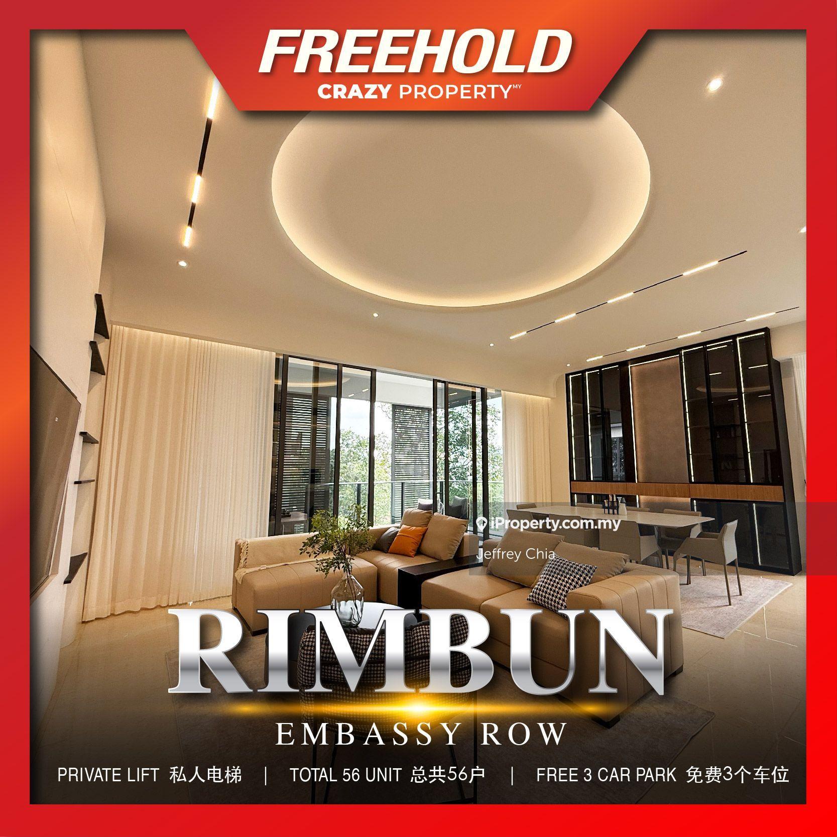 Freehold Super Low Density with Private Lift
