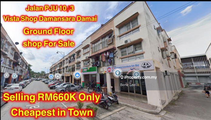 Pju 10/3 vista shop damansara damai shop ground floor sale