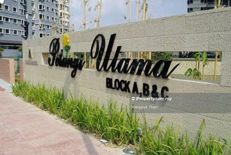 Pelangi Utama Condominium - 3 bedrooms with 2 bathrooms unit for sale 