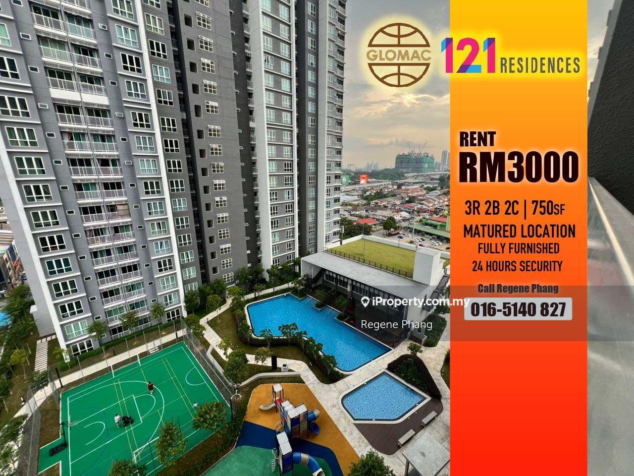Brand New 2 Carparks Fully Furnished 121 Residences For Rent