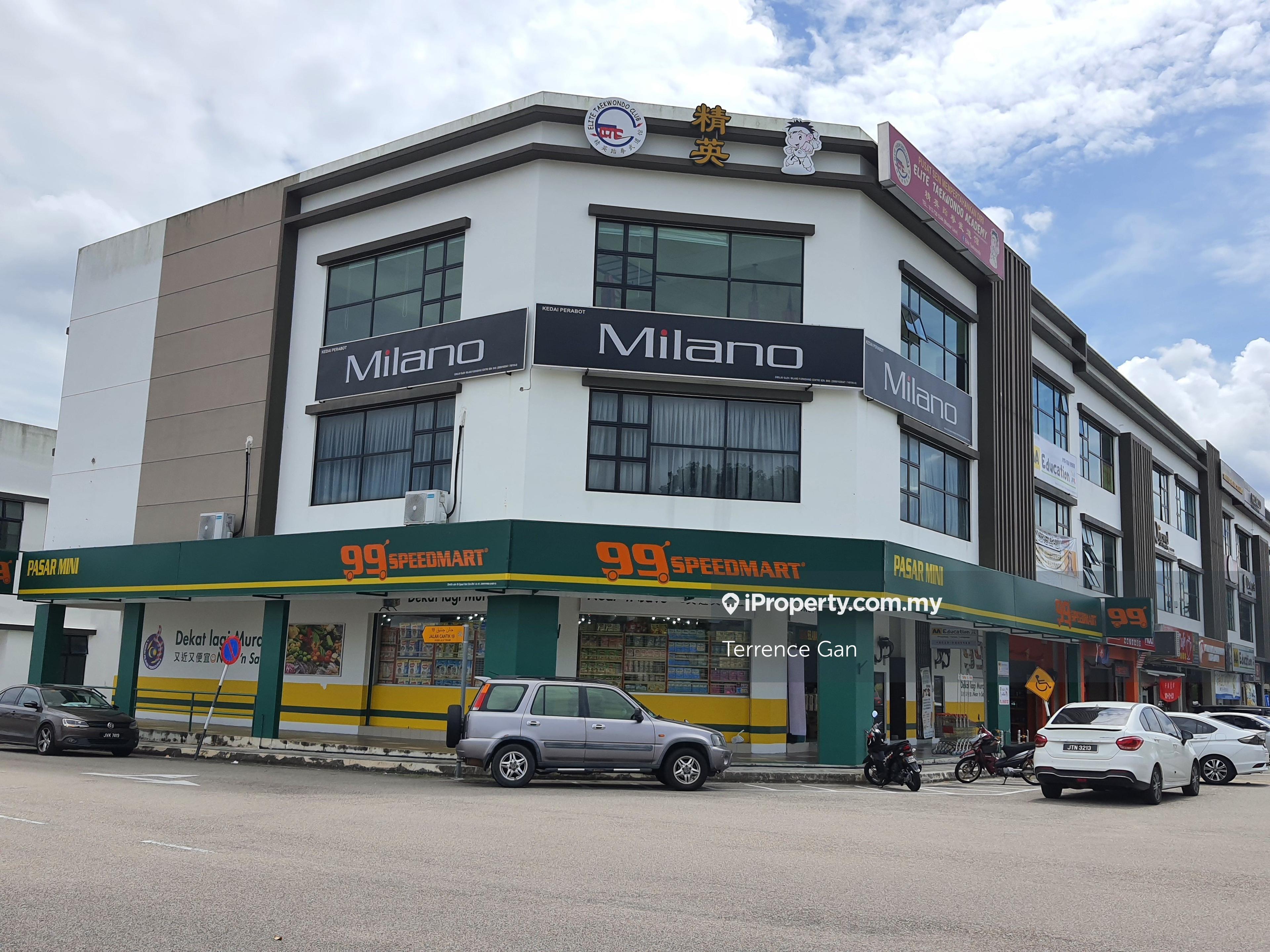 Pelangi Indah Corner 3 Storey Shop Near Caltex Mydin Shell Taman Gaya