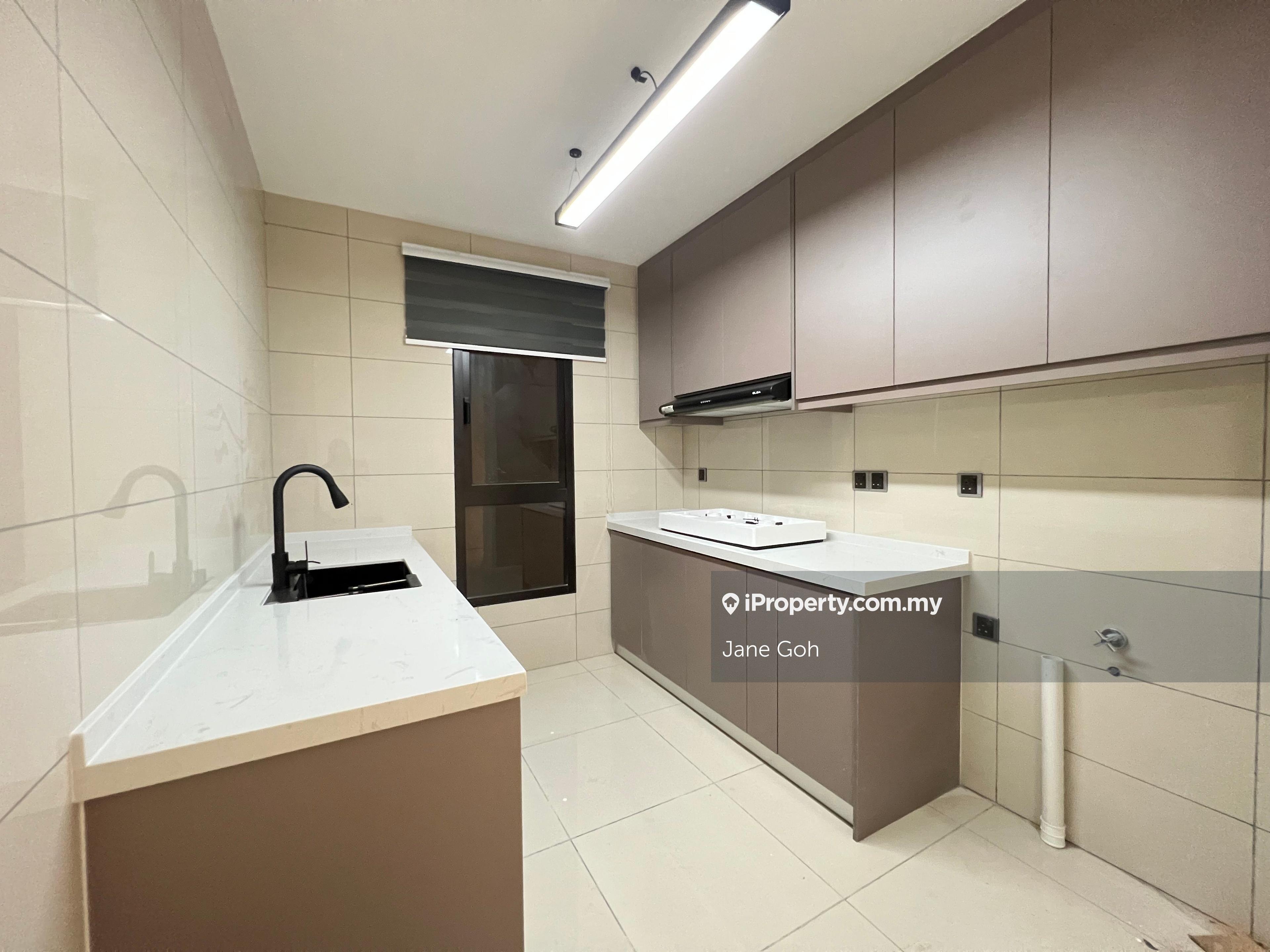 Brand new unit with kitchen cabinet