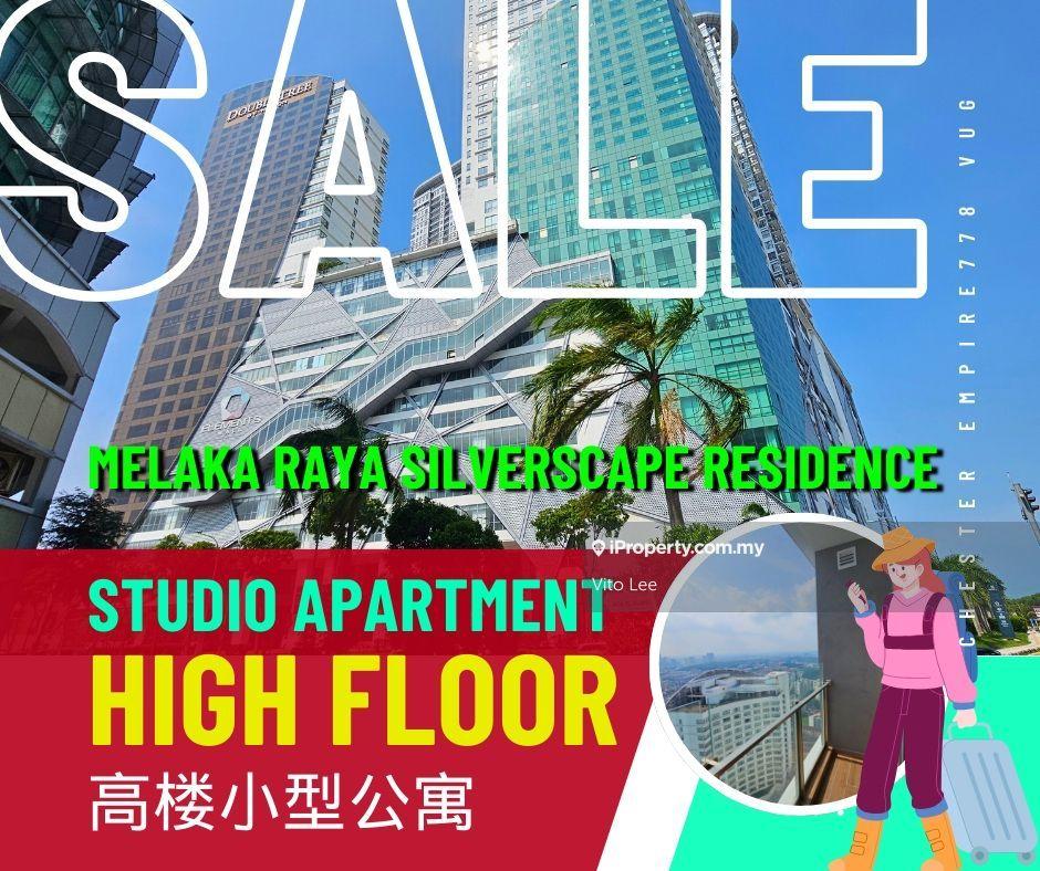 High Floor Studio Apartment at Melaka Raya Silverscape Residence 