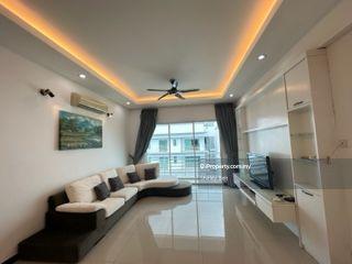 High floor ,fully furnished 