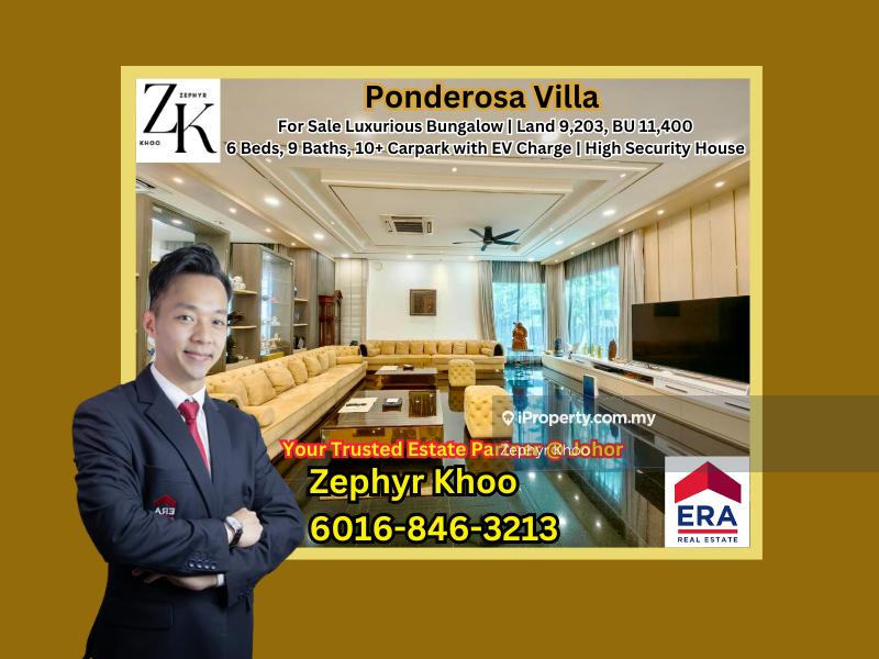 Ponderosa Villa @ Johor Bahru Luxurious Bungalow For Sale