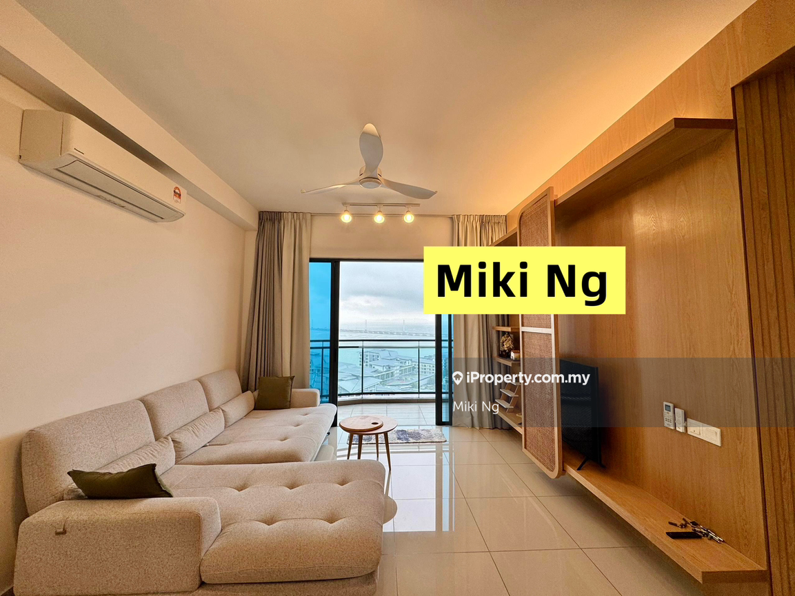 Waterside Residence Seaview With 3 Rooms , E- Gate & Usm