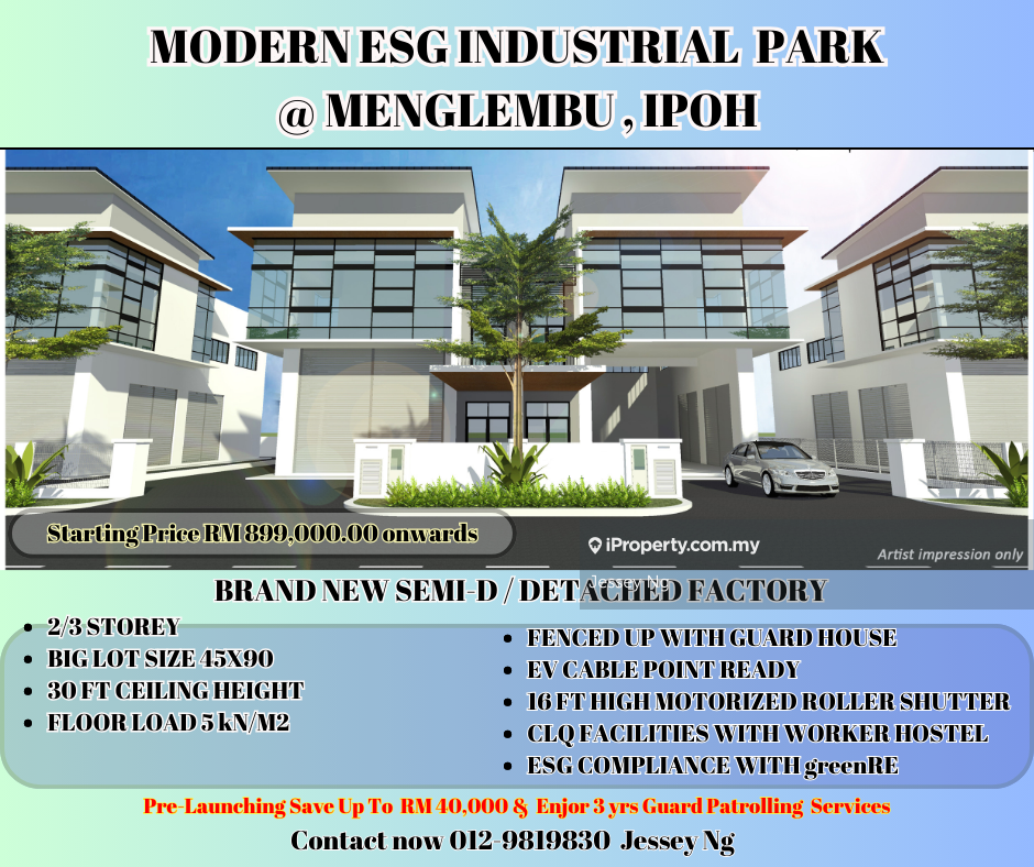 Esg industrial park in ipoh 