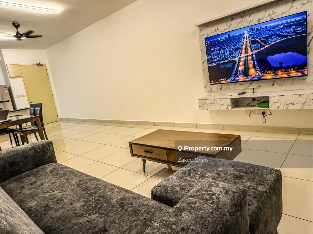 F/Furnish 4 Room Parc 3 near MRT LRT Maluri Cheras Bukit Bintang