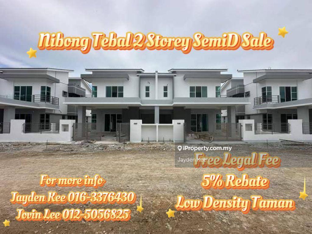 Nibong Tebal 2 Storey Semi D Sale near Merbok Jawi Nuri Emas