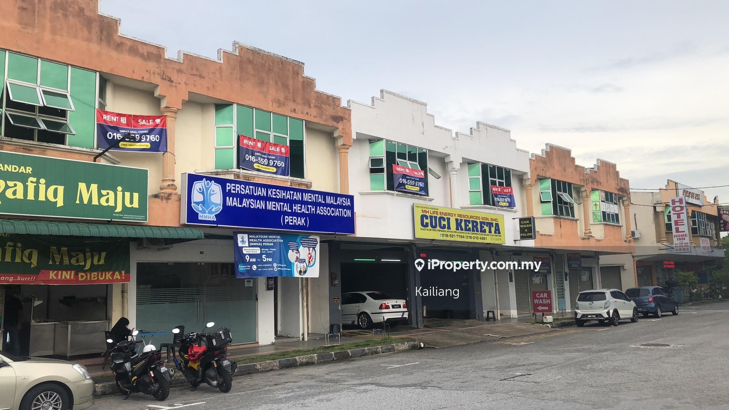 Bercham Ipoh 2 Storey Shop Office For Sale