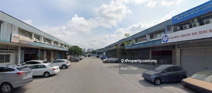 Taman perindustrian subang, single storey link factory, usj