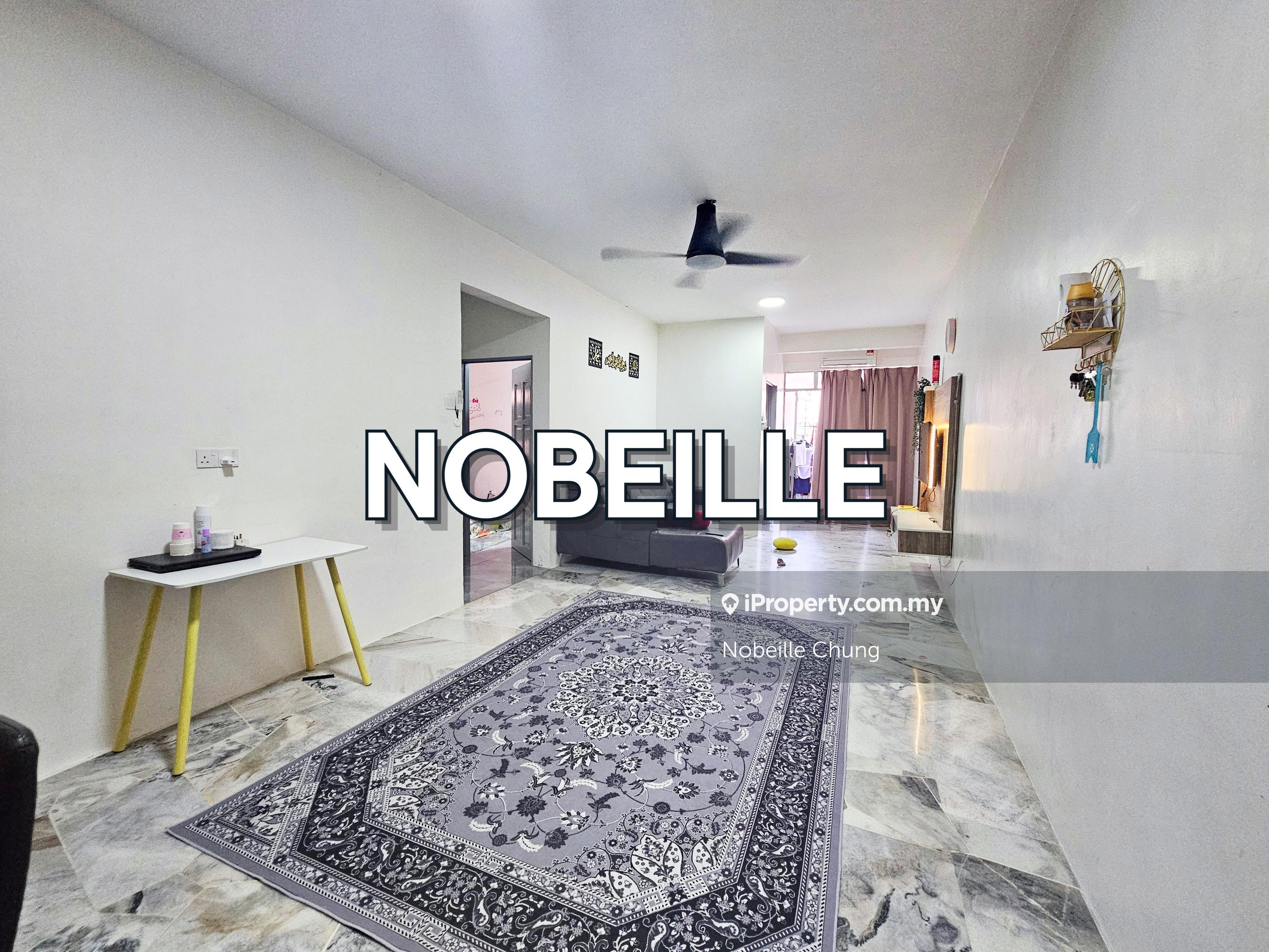 Well Kept, Spacious Layout, Semi Furnish - Pangsapuri Nuri Shah Alam