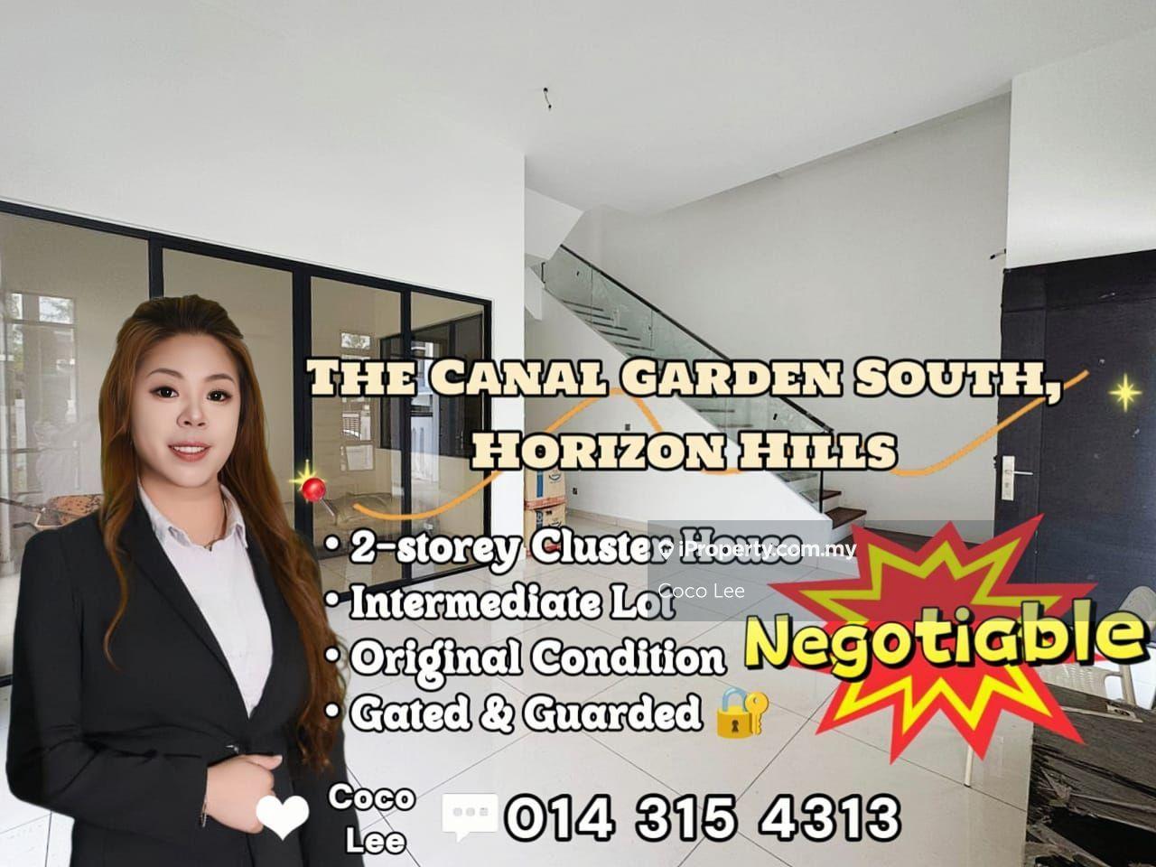 The Canal Garden South, Horizon Hill @ Original 2-storey Cluster House