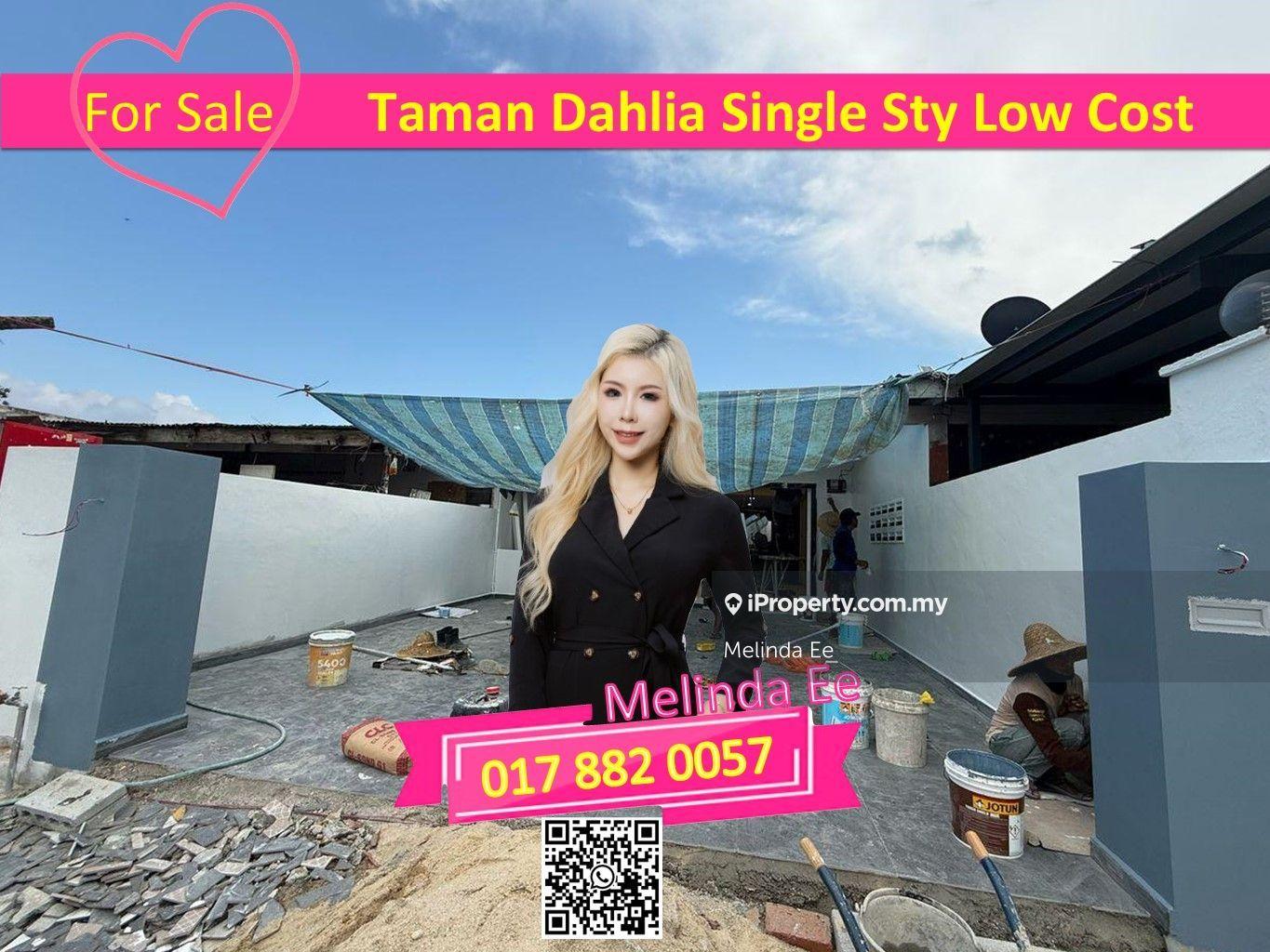 Johor Bahru Taman Dahlia Renovated Single Storey Low Cost Terrace 2bed
