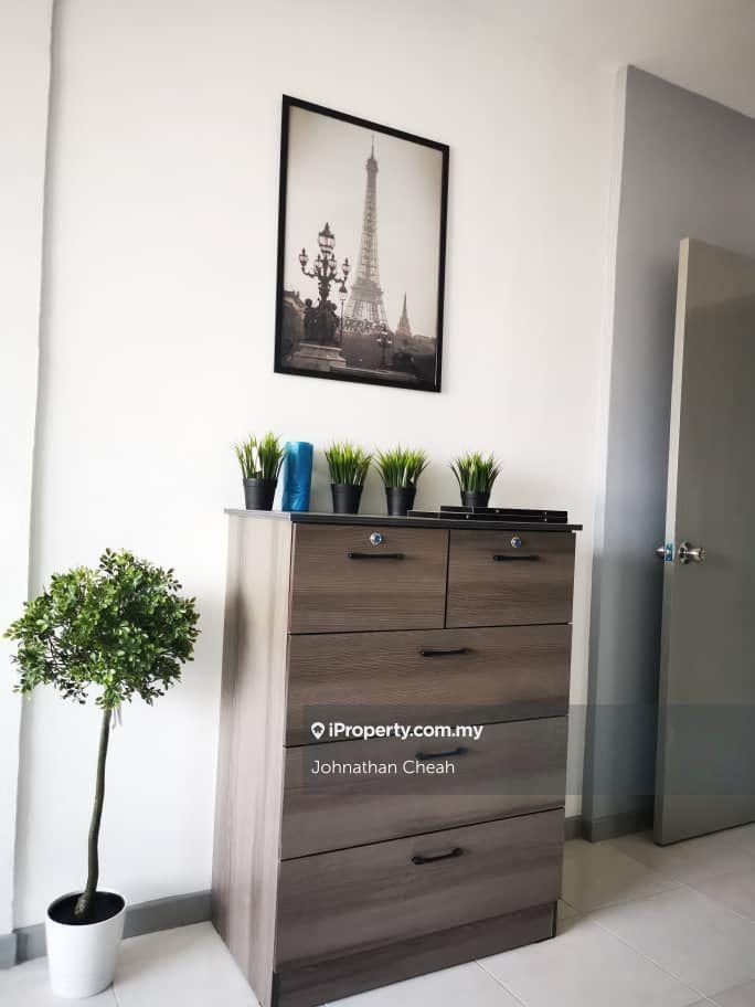 Fully Furnish Taman Kheng Tian Apartment Jelutong Aeon Queensbay Mall 