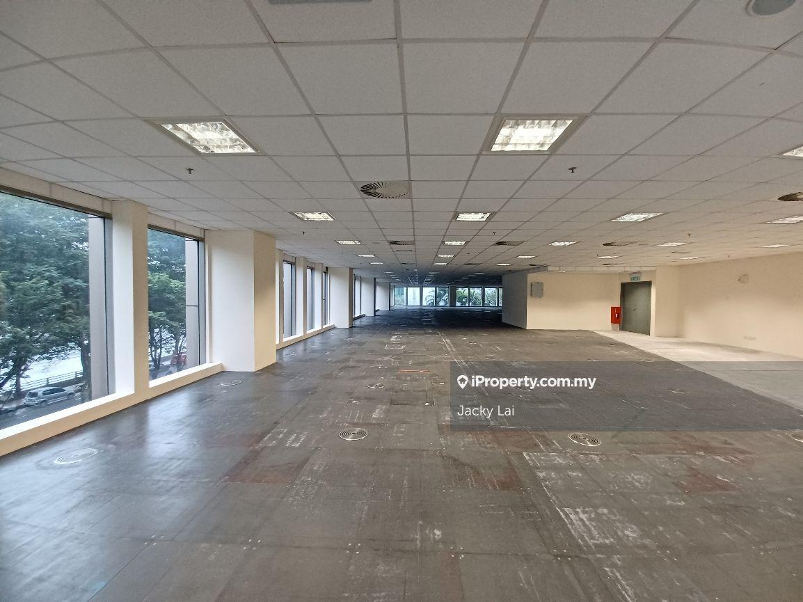 Covered walkway to MRT and Malls