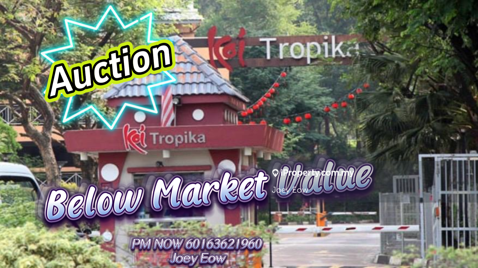 Below Market Value Koi Tropika Condominium Puchong