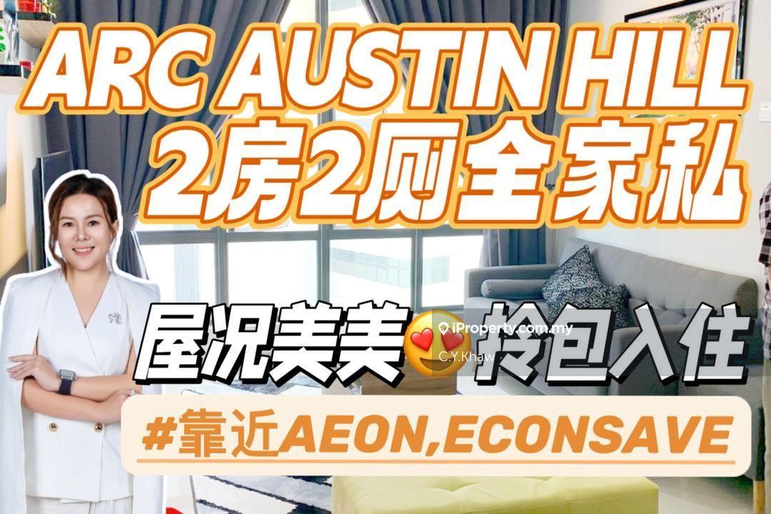 Arc apartment 680 sq.ft Fully furnish 2bedroom 2bathroom