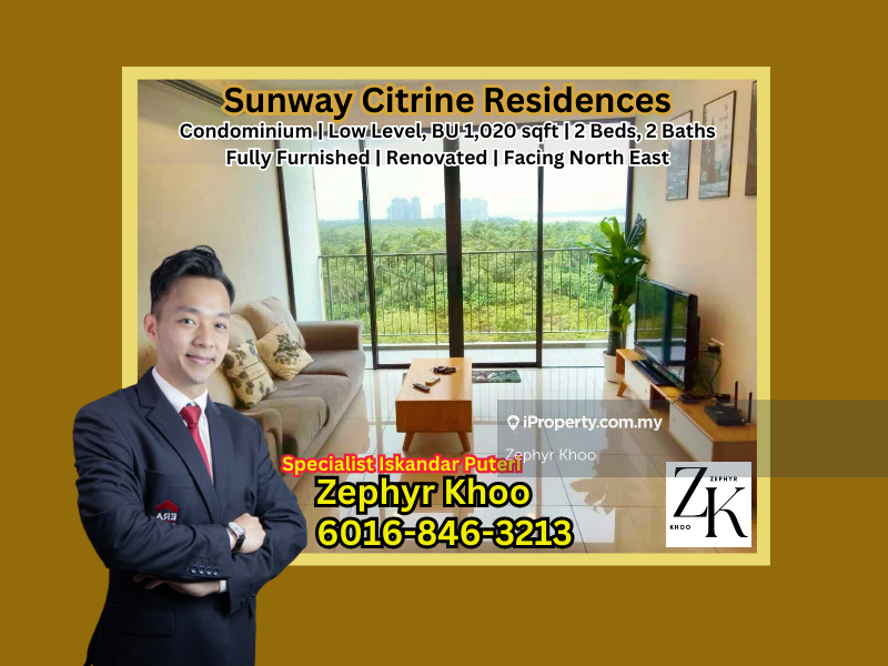 Sunway Citrine Residences @ Sunway Iskandar Condominium For Rent