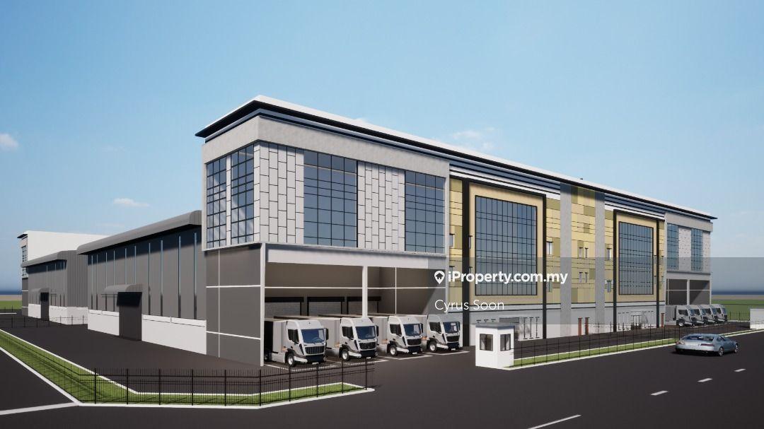 Eco Business Park V, 3-Sty Semi-D Factory 0.960 acres For Sale