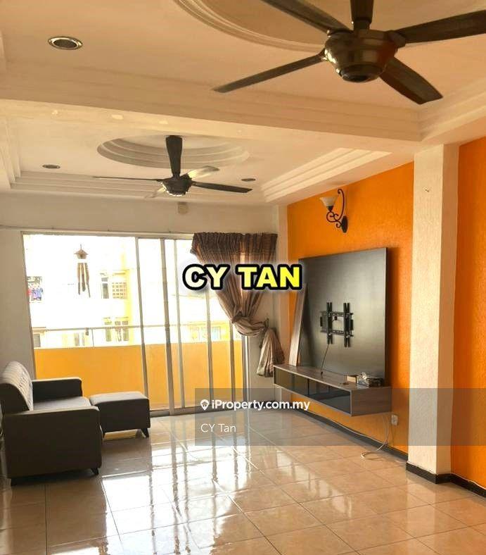 Delima Intan Apartment, Juru Partially Furnished For Rent