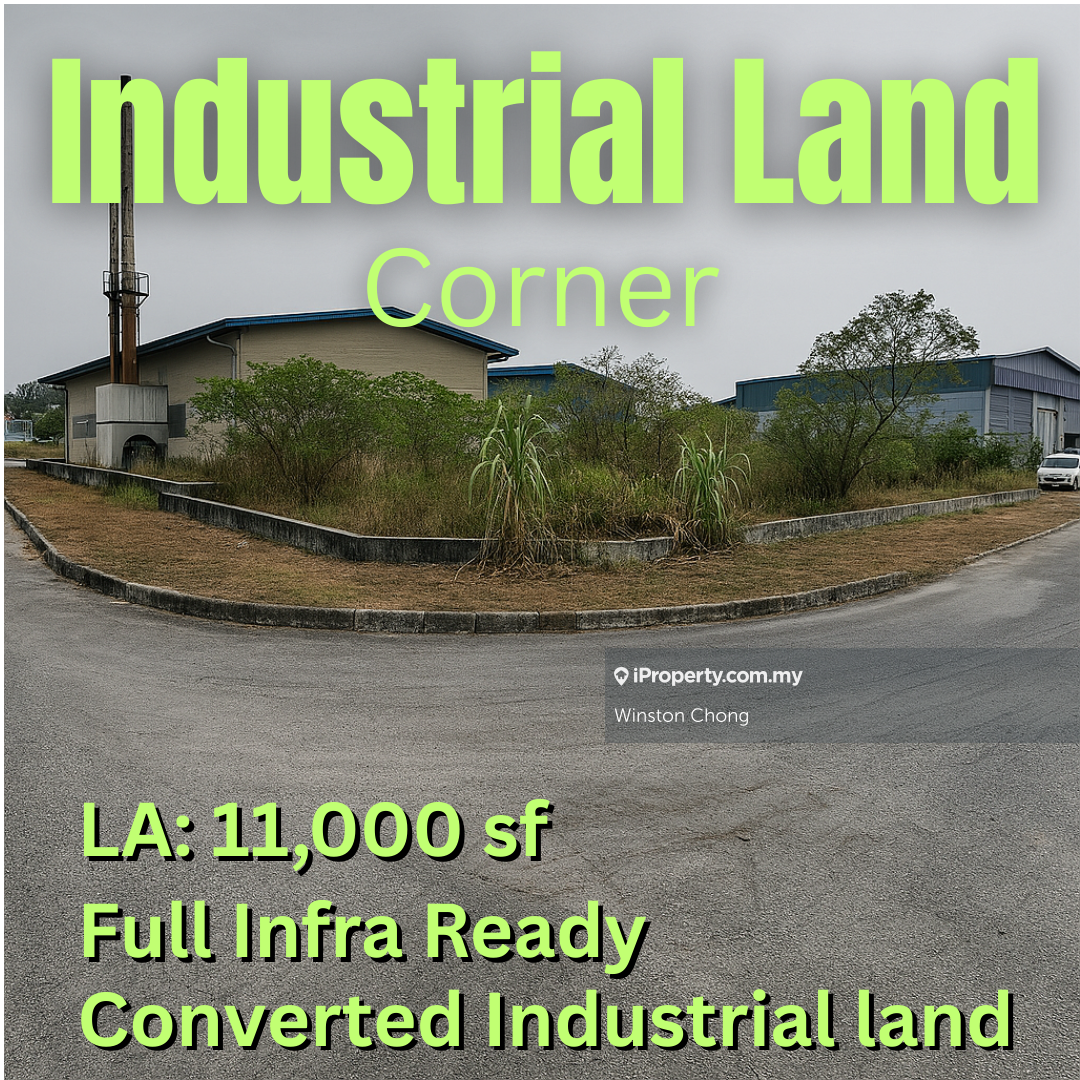 Rare Corner Converted Industrial Land 